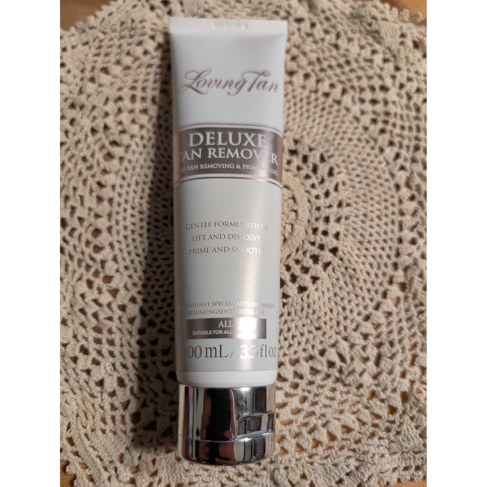 NEW Loving Tan Deluxe Tan Remover Self-Tan Removing & Priming Gel 100ml 3.3oz